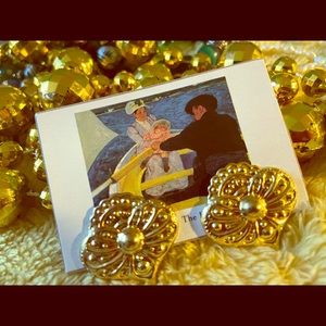 Vintage Enamel Earrings